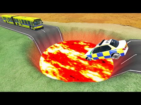 Видео: DANGEROUS DESCENT DOWN - Will there be survivors? BEAMNG DRIVE