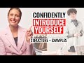 How to confidently introduce yourself to a new team with examples