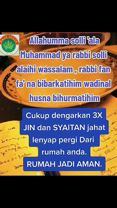 SHORTS | SHOLAWAT ROBBI FANFA'NA