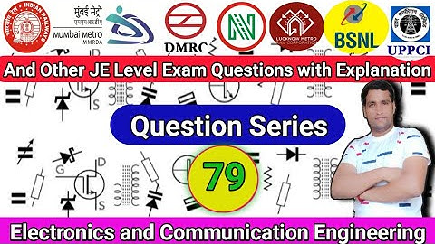 Class-79 | Delhi Metro | Question Series | Electronics | Important Questions | Exam Guru | #DMRC