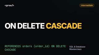 SQL ON DELETE CASCADE, SET NULL, SET DEFAULT, RESTRICT vs NO ACTION, Deferrable FKs (PostgreSQL) Update