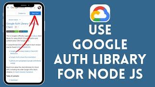 How to Use Google Auth Library For Node.JS (2024) | Microsoft Authenticator Tutorial