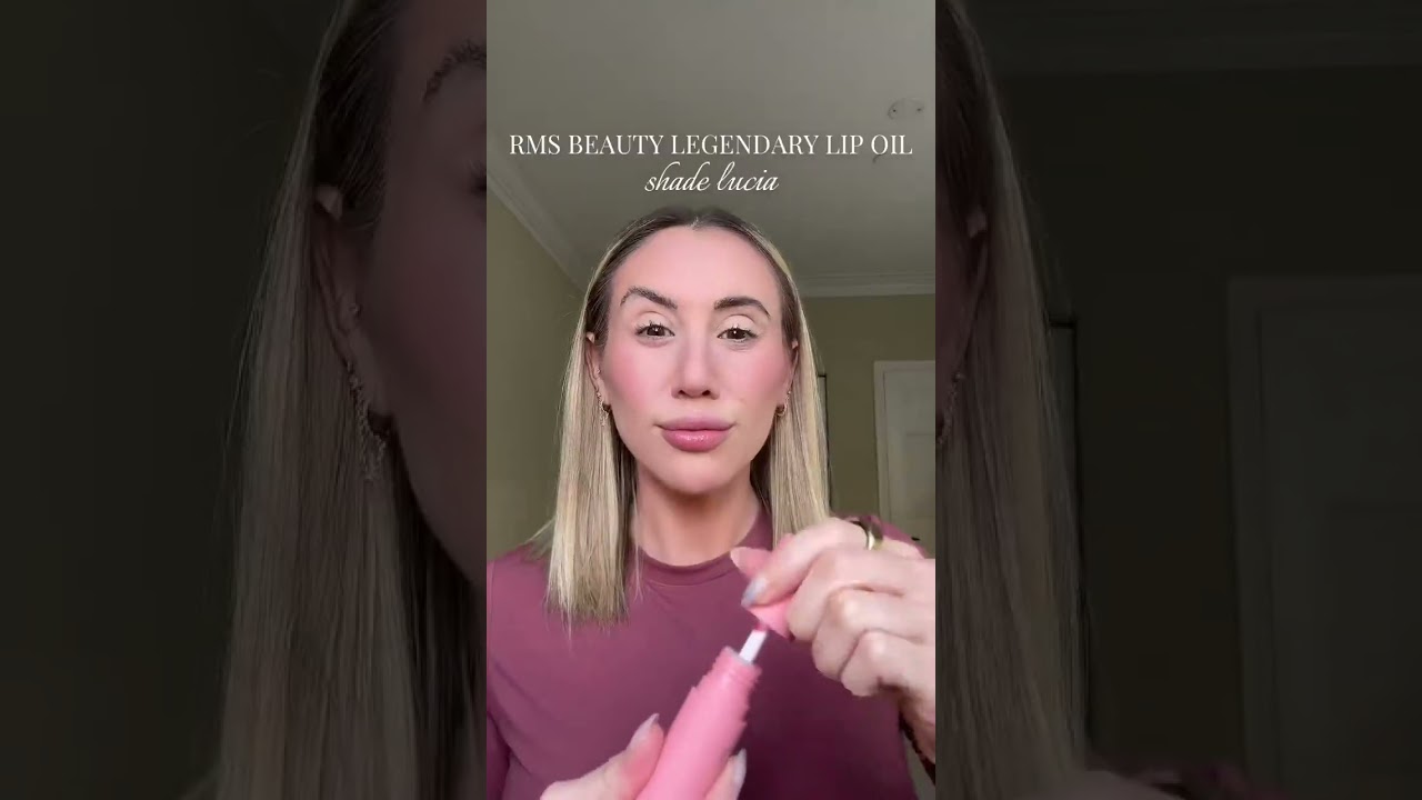 LOVING this tinted lip oil by rms beauty 