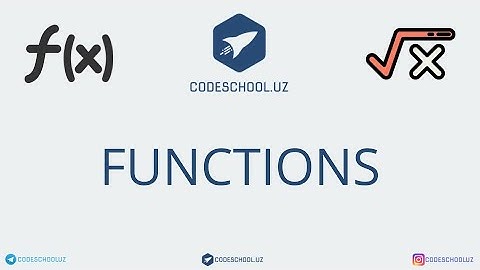 4-dars. Pythonda  standart  va matematik funksiyalar.