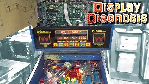Williams WHIRLWIND Pinball - Power Supply & Alpha-Numeric Display Diagnosis