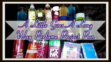 A Little Goes a Long Way Perfume Project Pan Intro | Collab | Lori L.