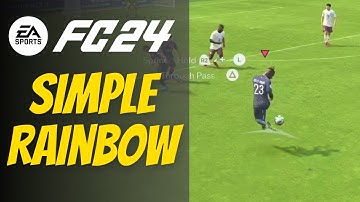 How to do Simple Rainbow skill move in EA SPORTS FC 24
