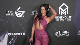 Lizzy Acosta Attends The Red Carpet At The 6Th Annual Unruly Halloween Party