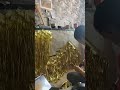 Party edition part 3 golden fringe backdrop #diy #backdrop #birthdaydecorationideasathome