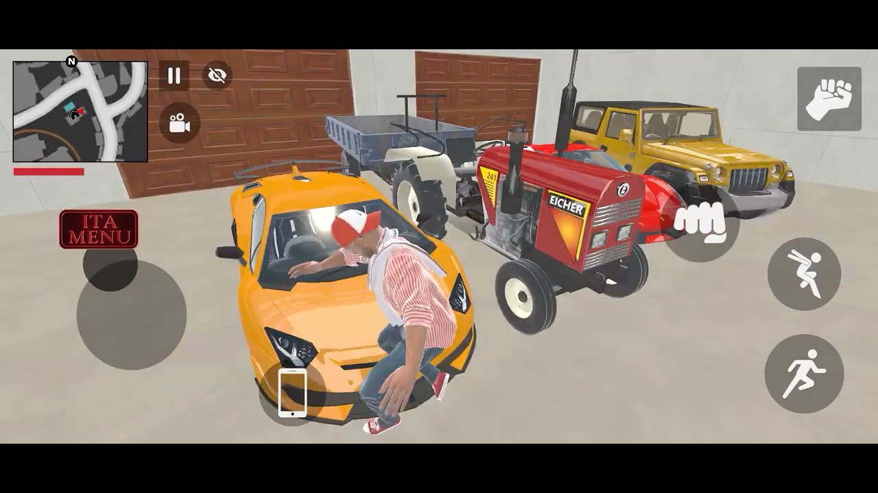 🚦Car Bike Game: Franklin Order In Indian Orange 🎈 Car And drives A Indian 💸 Police Car In SUV Game 🚘