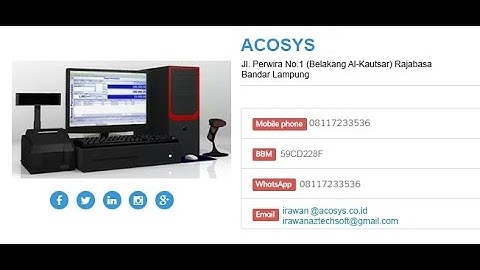 Instalasi Acosys V4