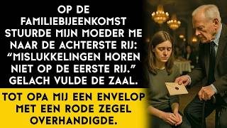 Mama lachte jarenlang om mij… maar één brief deed haar verbleken