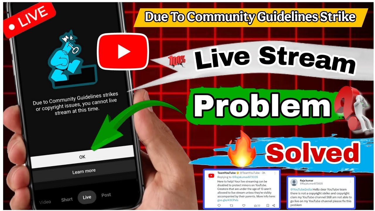 💲Due to community Guidelines Strikes or copyright issues you cannot ...