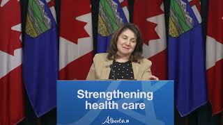 Expanding health care access for Albertans - April 13, 2026