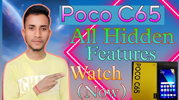 Poco C65 All Hidden Features | Poco C65 Features | Poco C65 Hidden Features | #pococ65hiddenfeature