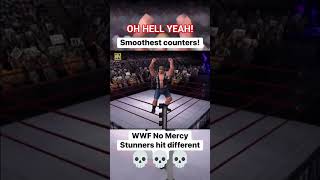 NO MERCY Stunner!! is absolutely Goated🐐 #wwe #nonstopgaming #wcwnworevenge #retrogaming #wrestling