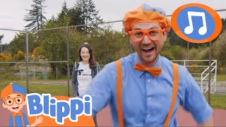 Get Up Get Active Song With Blippi + More | Cartoons for Kids | Music Show | Magic And Music