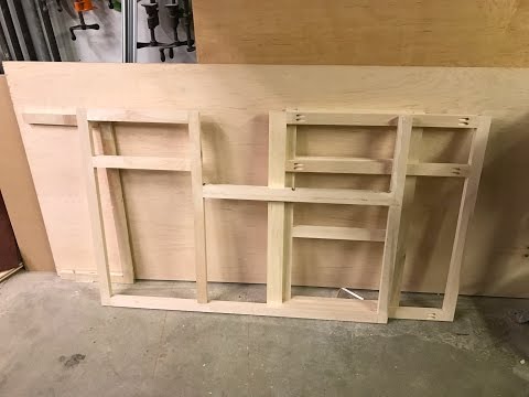 Wood working kitchen cabinets part 1 (face frame)DIY