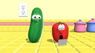 Bob Gets a Letter from the Cheese-Headed Bean Boy (VeggieTales Animation) [REUPLOADED]