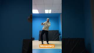 How to dance monastery hip-hop #footwork #tutorial #shorts #hiphop #howto #dance #freestyle