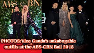 PHOTOS  Vice Ganda’s unkabogable outfits at the ABS CBN Ball 2018!