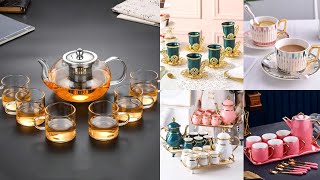 Latest Ceramic Coffee & Tea Cup Setluxury Tea Set For Home & Officemodern Design Tea Cups 2025