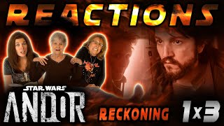 STAR WARS ANDOR 1x3 REACTION!! Reckoning