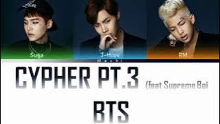 BTS (방탄소년단) (Rap Line) - Cypher pt.3: KILLER (feat. Supreme Boi) | Color Coded Lyrics |  Han/Rom/Eng