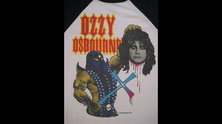 Ozzy Osbourne Concert Announcement 1982 Omaha Civic Auditorium (Alternate Ad)
