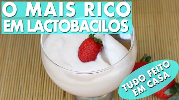 Como fazer iogurte natural com probióticos?