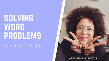 Solving Word Problems using CUBES | Algebra 1