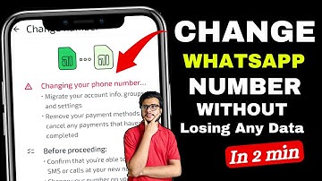 Whatsapp Number Kaise Change Kare | Whatsapp change number without losing chats
