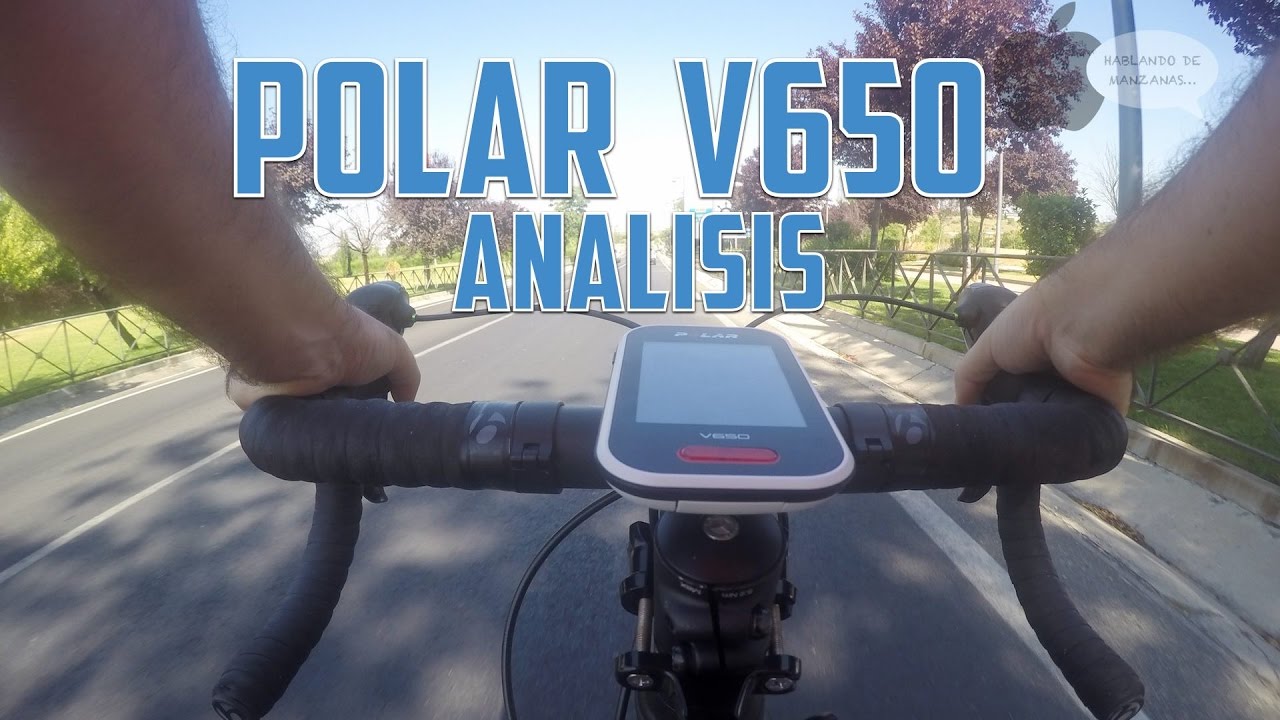 Polar V650 | Análisis GPS de ciclismo - YouTube