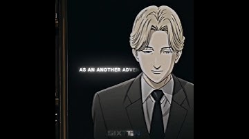 Johan Liebert edit (Monster) #anime #edit #monsteredit #johanedit #sixtenedits #shorts