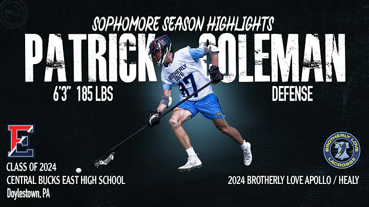 Patrick Coleman Sophomore Highlights