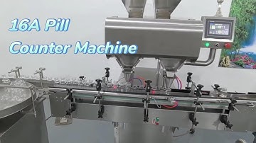 16 Channel Pill/Tablet/Capsule Counter Machine Full Display