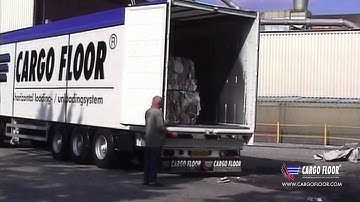 Cargo Floor loading and unloading system Mobile - Paper bales