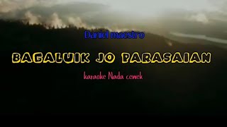 karaoke bagaluik jo parasaian - nada cewek
