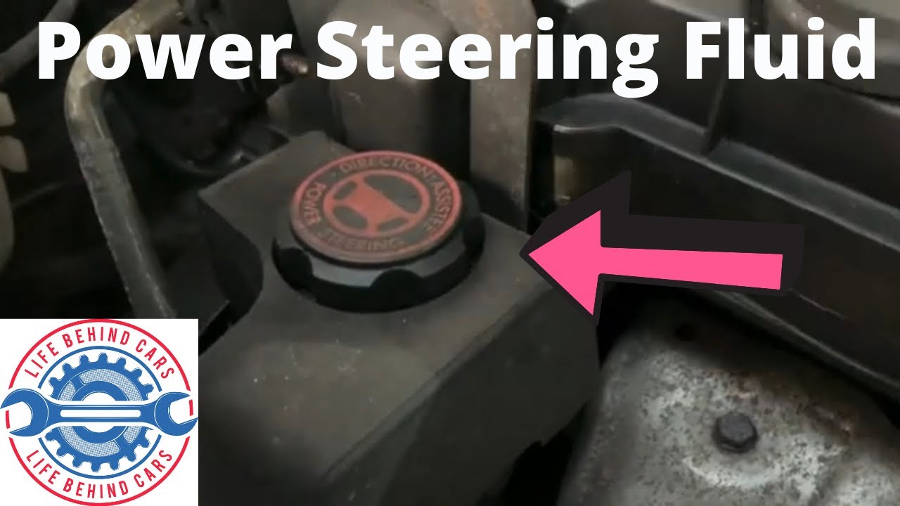 Citroen Berlingo PAS Power Steering Fluid Location - YouTube