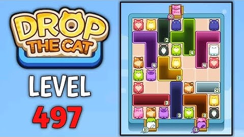 Drop The Cat Level 497