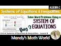 Master Word Problems with Systems of Equations – Day 2 📚