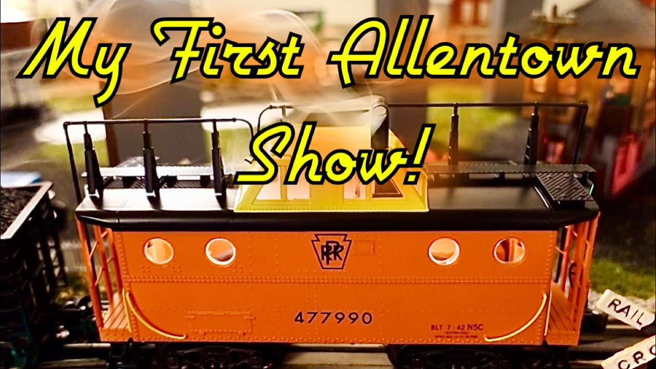 Train Show Stash and Layouts, Allentown Spring Thaw Show 2022 YouTube