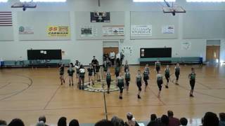 2016 2017 CMS Cougarettes 5.9.17 BB Halftime 'POM is born'