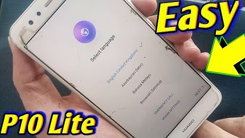 Huawei P10 Lite WAS-LT10 Android 8.0 FRP Bypass