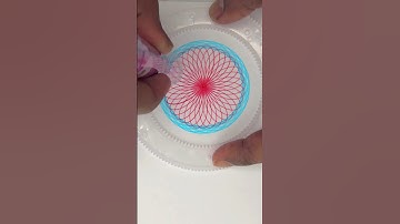 Mesmerizing Spirograph Art | Beautiful Patterns in Motion 390  #unbrand #satisfying #spirograph