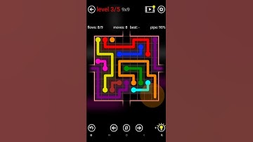 Flow Free Warps - Daily Puzzles - 2025-07-09 - July 9th 2025