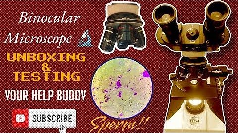 Lab Grade Educational Binocular Microscope unboxing, Setup and testing tutorial || Best microscope