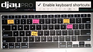 Djay Pro for Mac Keyboard Shortcuts Tutorial