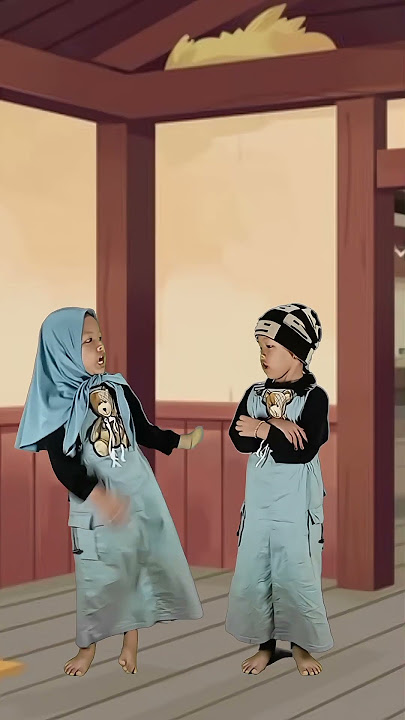 Kata mama jangan main keluar rumah #funny #random #short