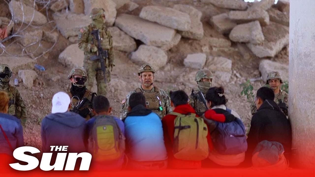 Migrant crossings at border drop as U.S. ends Title 42 - YouTube